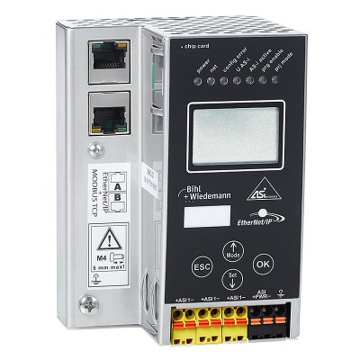 Bihl+Wiedemann BWU3050 24 Volt AS-i 3.0 EtherNet/IP + Modbus TCP-Gatew