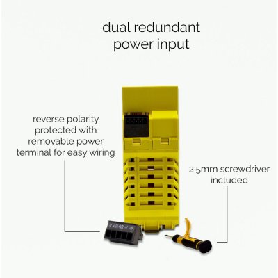 Brainboxes SW-508 Industrial Unmanaged Ethernet Switch 8 Ports