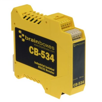 Brainboxes CB-534 Industrial Isolated RS232 Booster