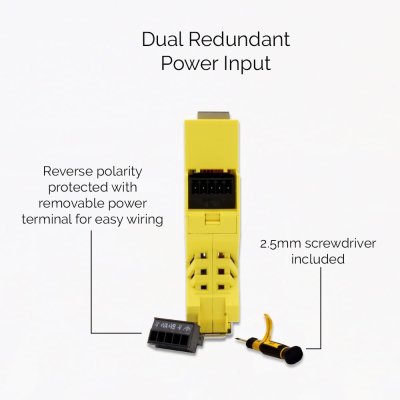 Brainboxes SW-505 Industrial 10/100MBps Ethernet 5 Port Switch