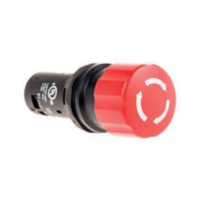 Idem Safety  522201 Compact Stop - 2NC Red 30mm M/Head