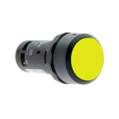 Idem Safety  522303 Compact PB 1NC 1NO Momentary - YELLOW