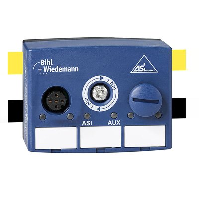 Bihl+Wiedemann BWU3493 Passive Distributor AS-i/AUX to 1 x M12 socket